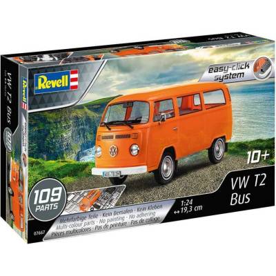 Revell EasyClick auto 07667 VW T2 Bus 1:24 – Zbozi.Blesk.cz