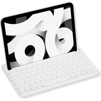 Macally Безжична клавиатура за таблети и мобилни устройства с Bluetooth - Macally Portable Multi-Device Rechargeable Bluetooth Keyboard US (бял) (BTTABKEYBAT)