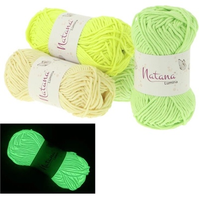 Natana Lumina svietiaca priadza 50g 50m