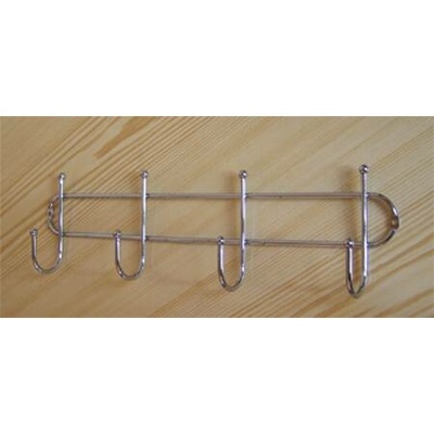 Nástěnný drátěný věšák TORO 4 háčky – Zboží Dáma