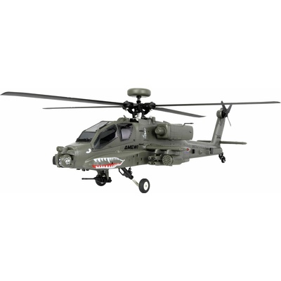 AMEWI Apache AH-64D RTF – RC vrtuľník so stabilizáciou a 3D letom 1:32