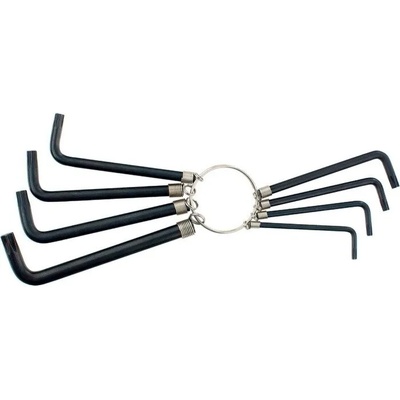 Sparta Комплект ключове инбусни torx 9 бр. оксидирани, sparta