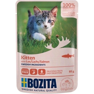 Bozita Cat Kitten losos v omáčce 85 g