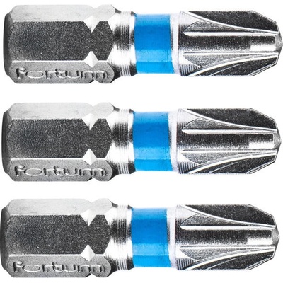 Fortum 4741303 Krížový bit 3ks PZ 3 x 25 mm S2
