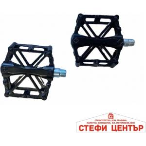 Paolo ПЕДАЛИ ЗА ВЕЛОСИПЕД pa522 2 БР/К-Т - ЧЕРНИ (39025) - steficenter
