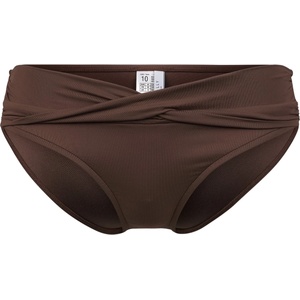 Seafolly Бикини долнище Seafolly Women's Collective Twist Band Hipster Bikini bottom - Dark Chocolate - размер 40 (EU) (150-2119-1215)