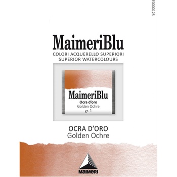 Maimeri Blu Акварелна боя Golden Ochre 134 1, 5 ml 1 бр (M1607134)