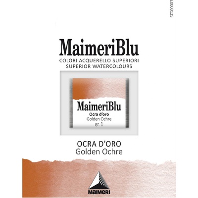 Maimeri Blu Акварелна боя Golden Ochre 134 1, 5 ml 1 бр (M1607134)
