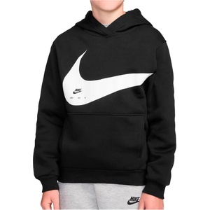 Nike Детска тениска Nike Kid's NSW Club BRND NRG Top Running shirt - Black / White - размер M (704-6160-0113)