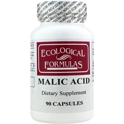 Ecological Formulas Malic Acid, 90 капсули, Ecological Formulas (13078 (MALIC) EF)
