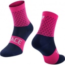 Force ponožky TRACE růžová/modrá