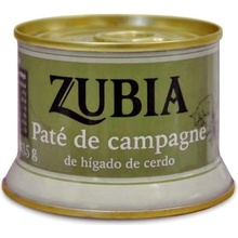 Zubia Patés Paté venkovské de Campagne 130 g