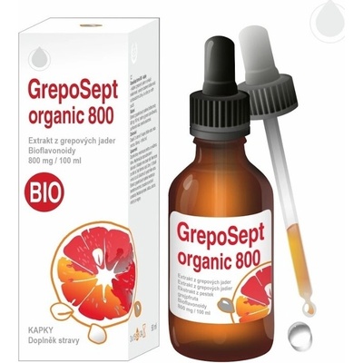 Ovonex GrepoSept ORGANIC 800 kapky z výtažku grepových jader 25 ml