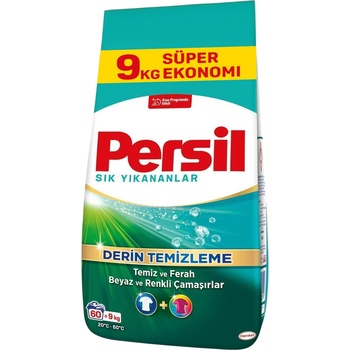 Persil прах за универсално пране, 60 пранета, 9кг