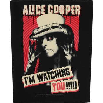 RAZAMATAZ нашивка (голяма) alice cooper -i'm watching you - razamataz - bp1257