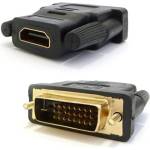 DeTech Преходник DeTech DVI24+1/M към HDMI/F (17139)