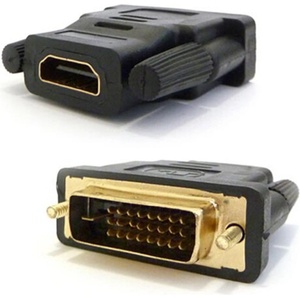 DeTech Преходник DeTech DVI24+1/M към HDMI/F (17139)