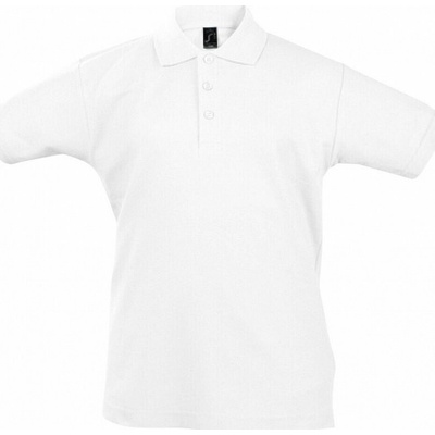 Sol's dětské polo tričko bílá