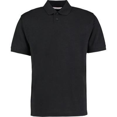Kustom Kit polokošile Cooltex Plus KK 444 krátký rukáv pánská Cot-43044400200 černá