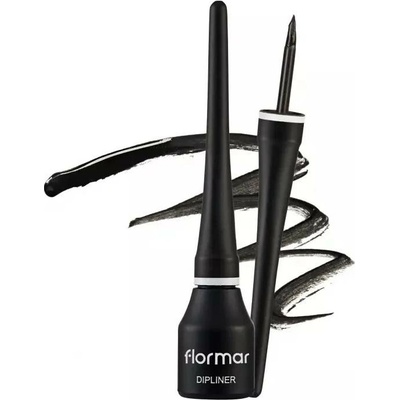 Flormar oční linka s hrotem black 3,5 ml