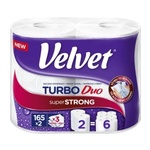 Velvet Кадифени кухненски кърпи 3-слойни (2 бр. /чаршаф) Turbo 72 м