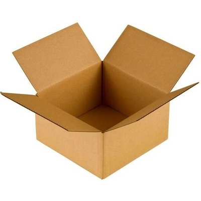 Kartonová krabice klopová 250x250x150 mm 5VVL BC 560g/m2 hnědá - paleta 960 ks