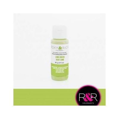 Roxy and Rich Kakaové máslo barevné lime green 78g