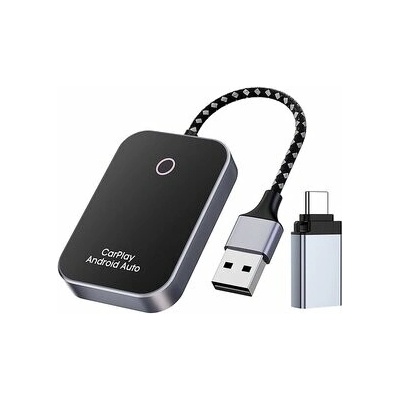 WG - Adaptér pro bezdrátové Apple CarPlay nebo Android Auto, černá - 12886 | Zboží Auto