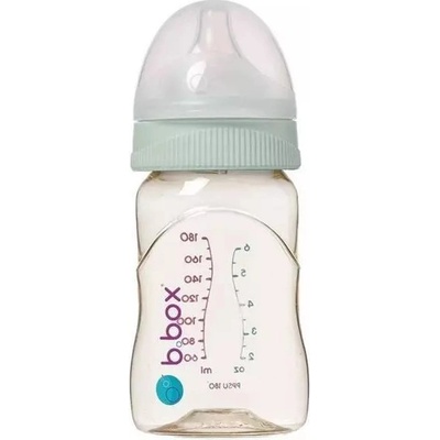 B.Box kojenecká láhev s dudlíkem vyrobená z PPSU zelená 180ml