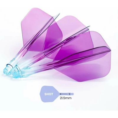 Caliburn Letky SUP - No6 - Two Tone - Blue & Purple - short – Hledejceny.cz