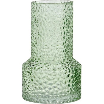 WURM Прозрачна стъклена ваза, светло зелена, 10х10х16см (1720)