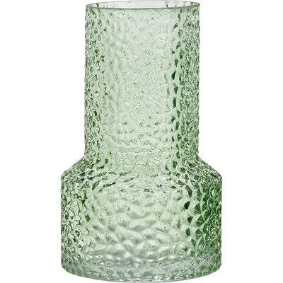 WURM Прозрачна стъклена ваза, светло зелена, 10х10х16см (1720)