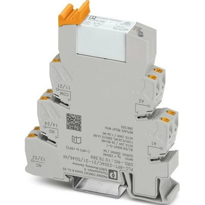 Phoenix Contact PLC-RPT-230AC/21-21/SO46/HI Relé modul 2 přepínací kontakty 10 ks