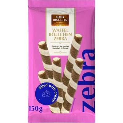 Feiny Biscuits Oplatkové trubičky plněné krémovou náplní se smetanovým aroma 150 g