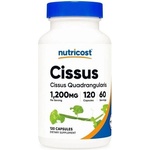 Nutricost Цисус - При болезнени и сковани стави, 1200 mg, 120 капсули (67372 (431201) NC)