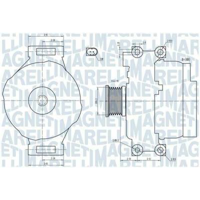 generátor MAGNETI MARELLI 063731773010