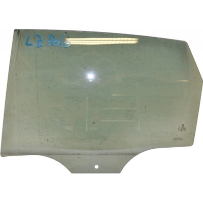 sklo do dveří levé zadní - tmavé VW Polo VI 2G0 2G4845025A 2G4845205B