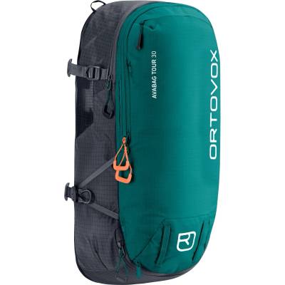 ORTOVOX Лавинна раница с въздушна възглавница Ortovox Avabag Litric Tour 30 Zip Zip-On backpack - Pacific Green - размер One Size (502-6797-0411)