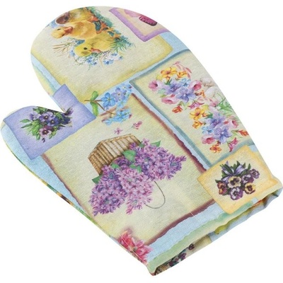 Bellatex chňapka Velikonoce CH/519 velikonoční patchwork 28 x 18 cm