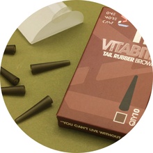 One More Cast Prevlek Vitabitz Tail Rubbers Hnedá 10 ks