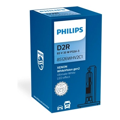 Philips Крушка, фар за дълги светлини PHILIPS D2R, 85V, 35W, 5000K, 3300lm, 1 бр