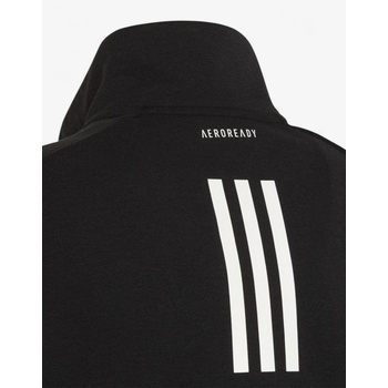 Adidas Xfg Tech Inspired Cover Up Jersey Top Black