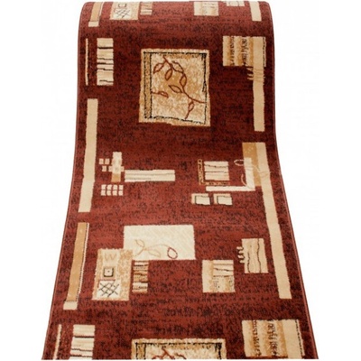 Najkoberce Atlas PP 5067D OSEMKA hnedý metráž 60 cm