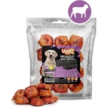 Uniq Pets Dog Snacks Handcraft Chicken & Lamb with White Sesame Bagels лакомства за кучета с пилешко и агнешко, 500 г