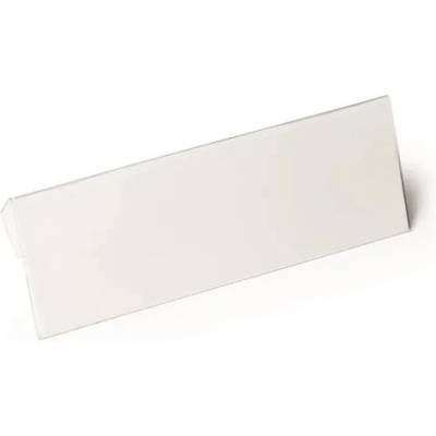 DURABLE Logistické vrecko, skladacie, 1/2 A5, hotizontálne, DURABLE "HARD COVER", priehľadné