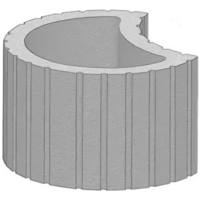 CS-BETON Svahová tvárnice TIESTO 500x357x300 mm červená