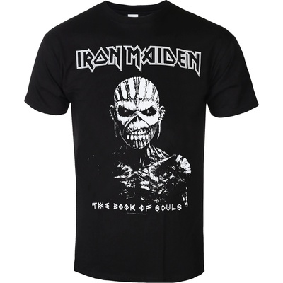 ROCK OFF мъжка тениска Iron Maiden - Book Of Souls White Contrast - ROCK OFF - IMTEE98MB