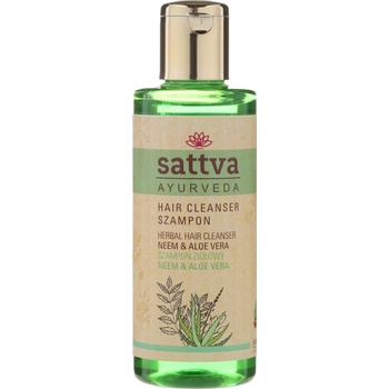 Sattva Bylinný vlasový šampón Neem & Aloe Vera 210 ml