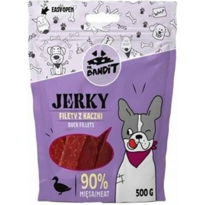 Mr.Bandiť pochúťka JERKY kačacie filety 80 g