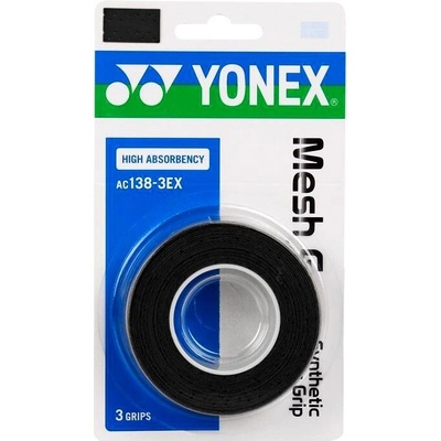 Yonex MESH GRAP AC138 3 ks černá – Zbozi.Blesk.cz